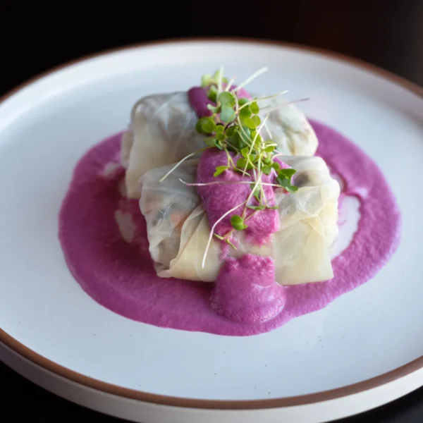 Duck Confit Cabbage Rolls (2)