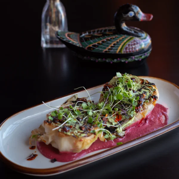 Spicy Roasted Hispi Cabbage